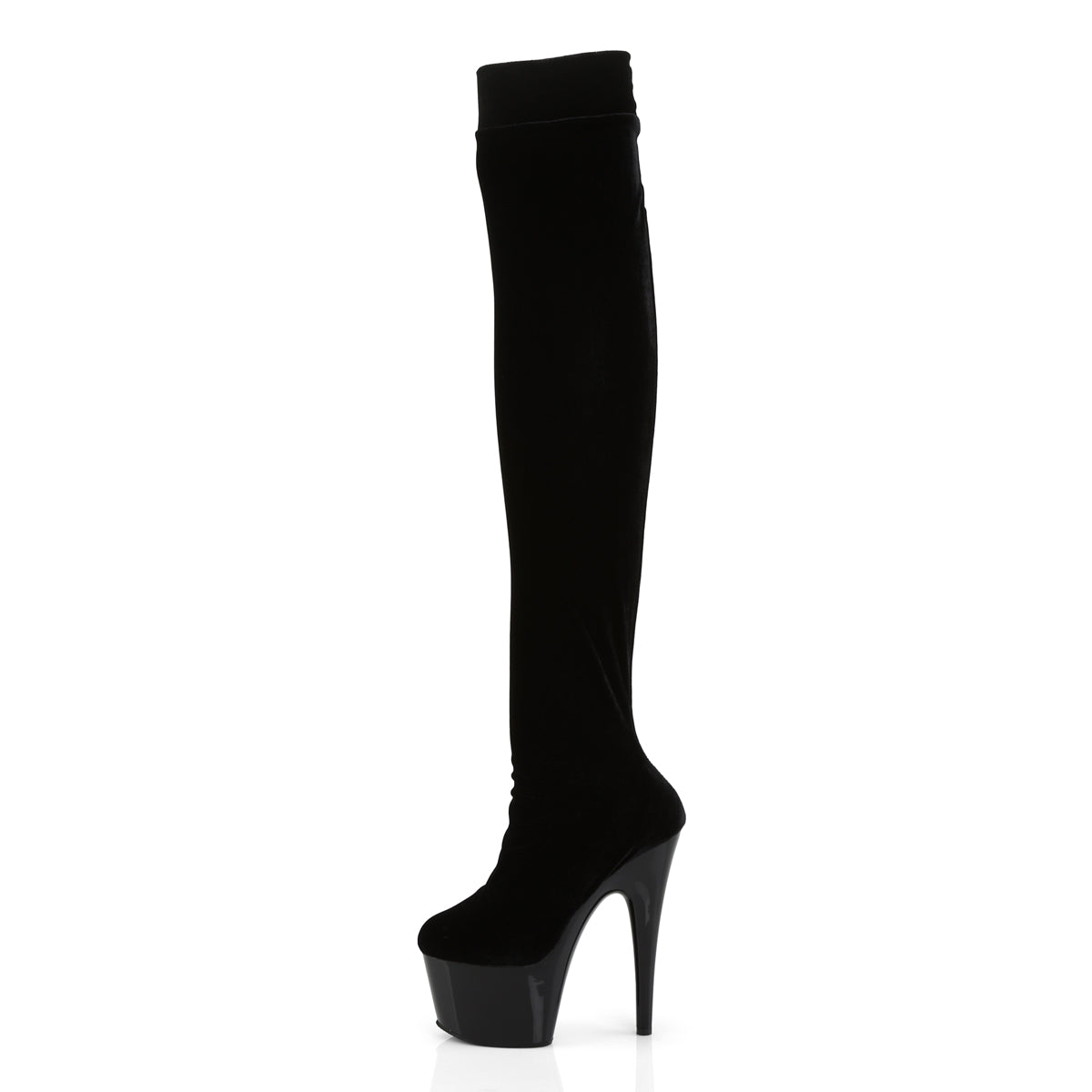 Adore 3002 Stretch Velvet Thigh Boot