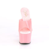 ADORE-701N Platform Mule Pink Jelly