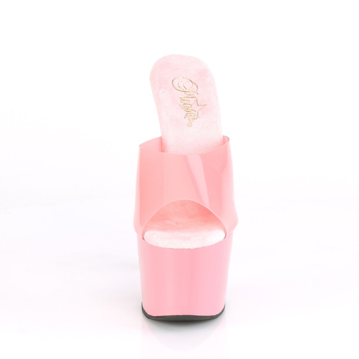 ADORE-701N Platform Mule Pink Jelly