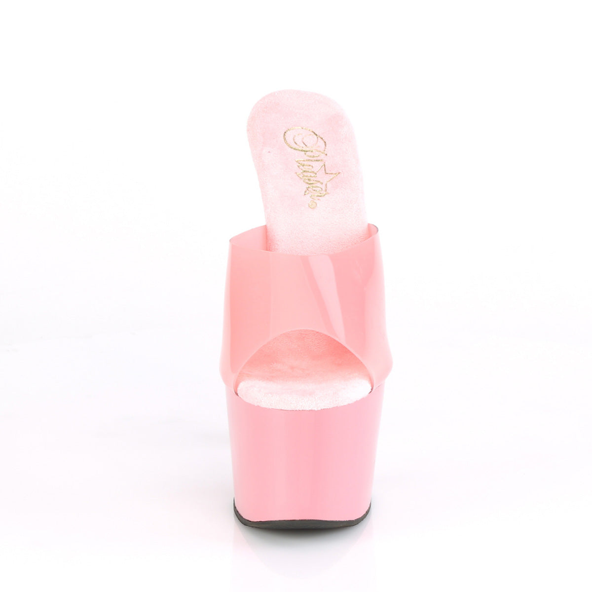 ADORE-701N Platform Mule Pink Jelly