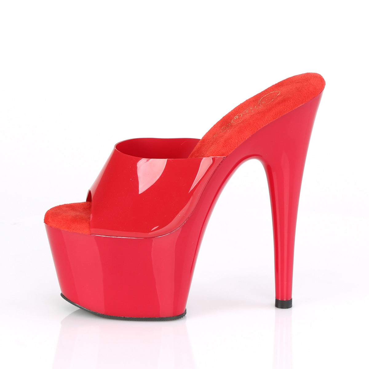 ADORE-701N Platform Mule Red Jelly