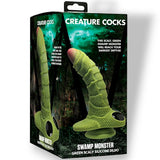 Creature Cocks Swamp Monster Scaly Silicone Dildo