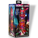 Creature Cocks Larva Silicone Ovipositor Dildo W/ Eggs