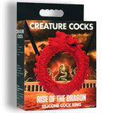 Creature Cocks Rise Of The Dragon Silicone Cock Ring
