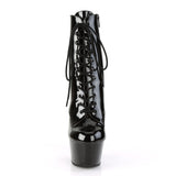Aspire-1020 Lace-Up Ankle Boot,Black Shiny