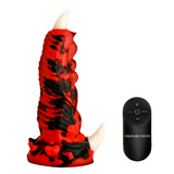 Creature Cocks Red Talon Vibrating Silicone Dildo