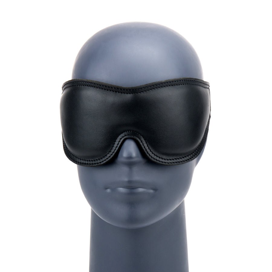 Soft Leather Large Blindfold-Padded M2O