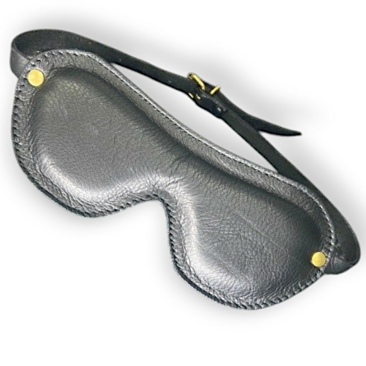 Soft Leather Ultimate Blindfold-Padded M2O