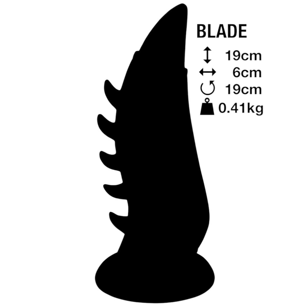 Blade Butt Plug