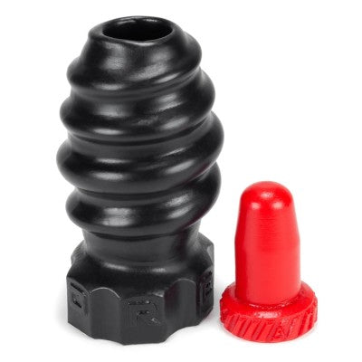 Bore Hole Spiral Shaped Hollow Butt Plug