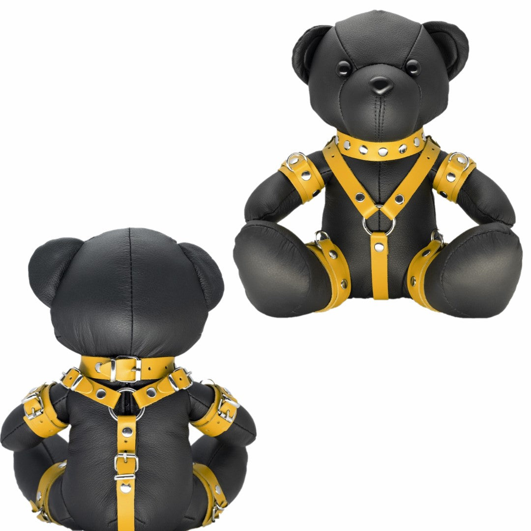 Leather Butch Bear Yellow