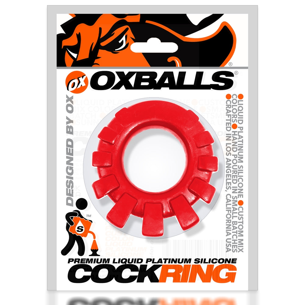 Oxballs - Lug Cock Ring Red