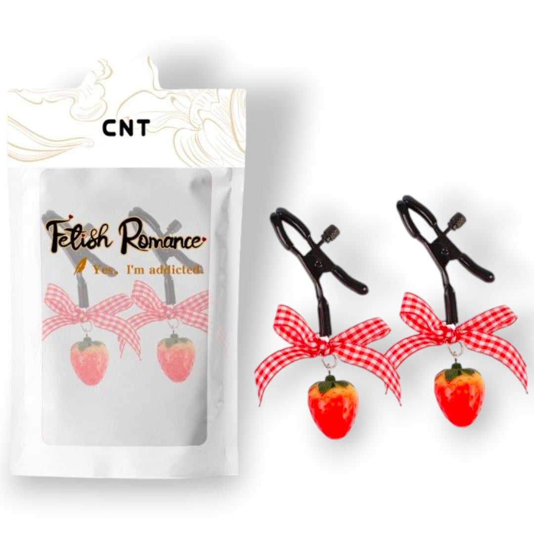 Nipple Fantasy Strawberry Clamps