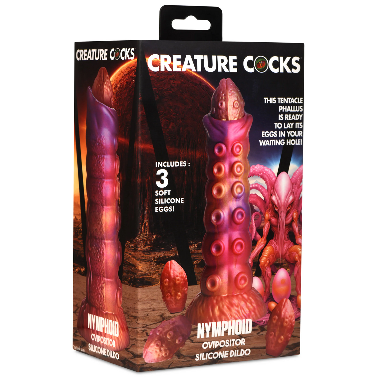 Creature Cocks Nymphoid Ovipositor SiliconeDildo
