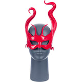 Cecilio Leather Designs Trails  Mask - Red