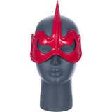Cecilio Leather Designs Fantasy Unicorn Mask - Red