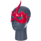 Cecilio Leather Designs Fantasy Unicorn Mask - Red