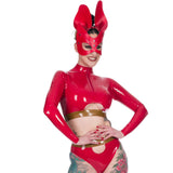 Rabbit Mask - Red