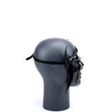 Cecilio Leather Designs  Dark Carnival Mask - Black