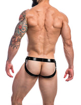Desire Jockstrap Black Leatherette-Renaissance
