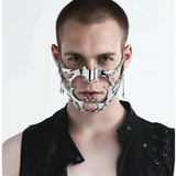 Cyber Punk Metal Mask
