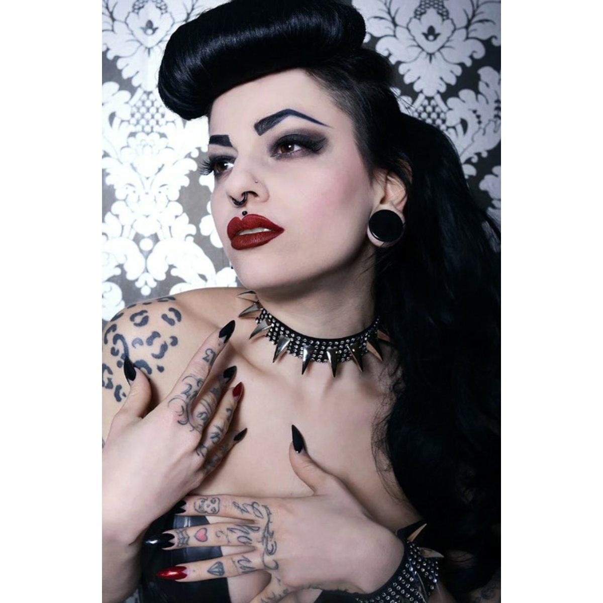 Choker-Diamante And Claws