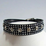 Choker-Diamante And Crystal Rivets
