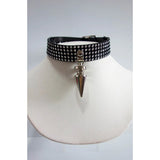 Choker-Diamante And Spike Drop