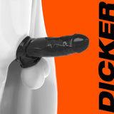 Dicker Cock Sheath Black Ice