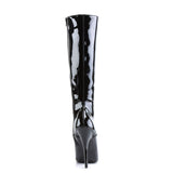 Domina-2020 Classic Knee High Lace-Up Black-Uk