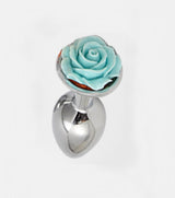 Flirt Rose Metal Plug Blue