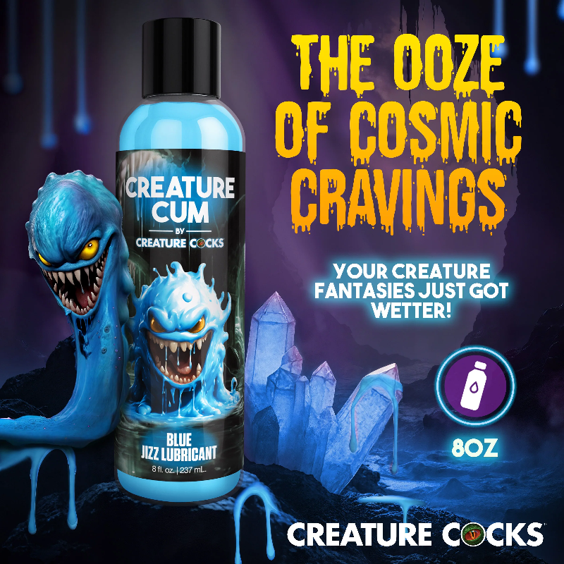 Creature Cocks Cum Blue Jizz Lubricant 8 oz