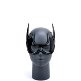 Cecilio Leather Designs  Fantasy Bat Mask - Black