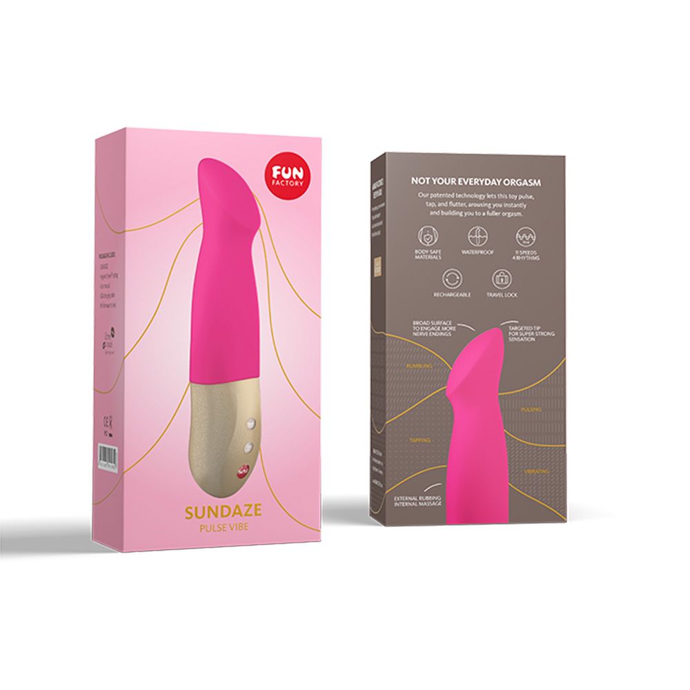 Fun Factory-Sundaze Pulse Vibe Fuchsia Pink