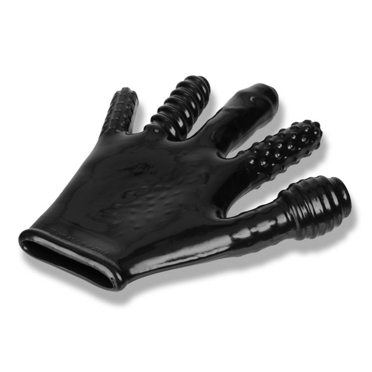 Oxballs Stretchy Finger Fuck Rubbery Glove With Textured Fingers
