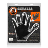 Oxballs Stretchy Finger Fuck Rubbery Glove With Textured Fingers