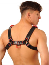 Fist Chest Harness Black/Red