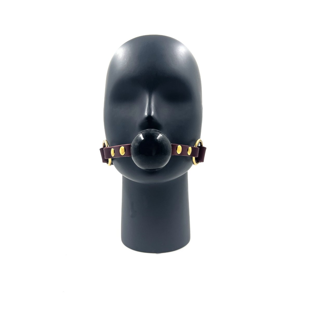 Ball Gag 20mm Strap Unlined Raw