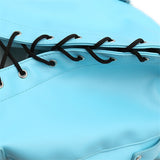 Bondage Hood w/ Cock Gag Blue