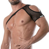 TOF Circuit Mesh Shoulder Harness Black-Black-Xs-S-M