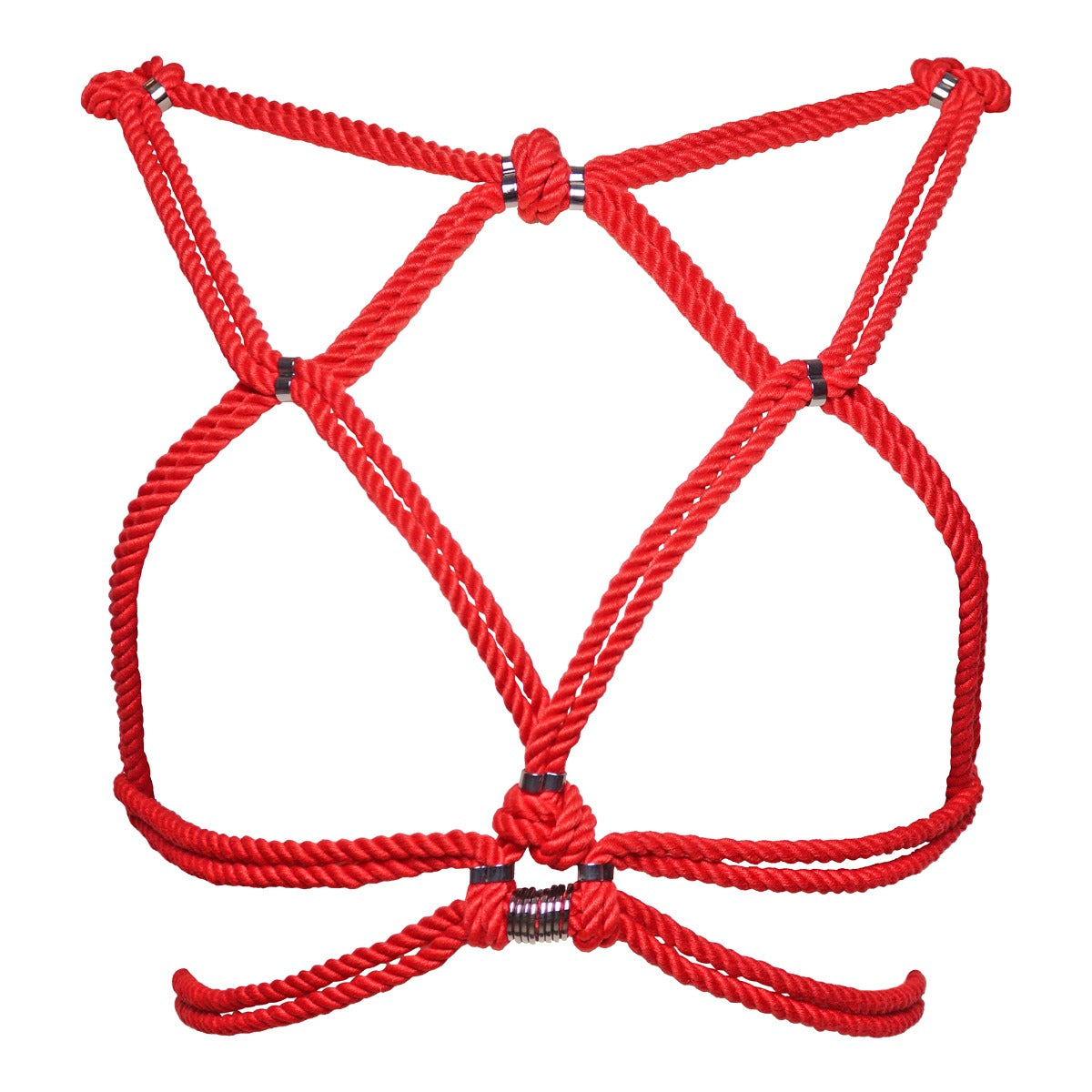 FOA 'HOSHI' SMALL STAR HARNESS RED