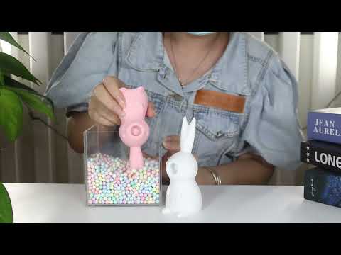 Kissing Bunny Clitoral Suction Massager-White