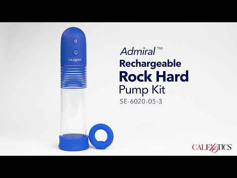Admiral Rechargeable Rock Hard Pump Kit