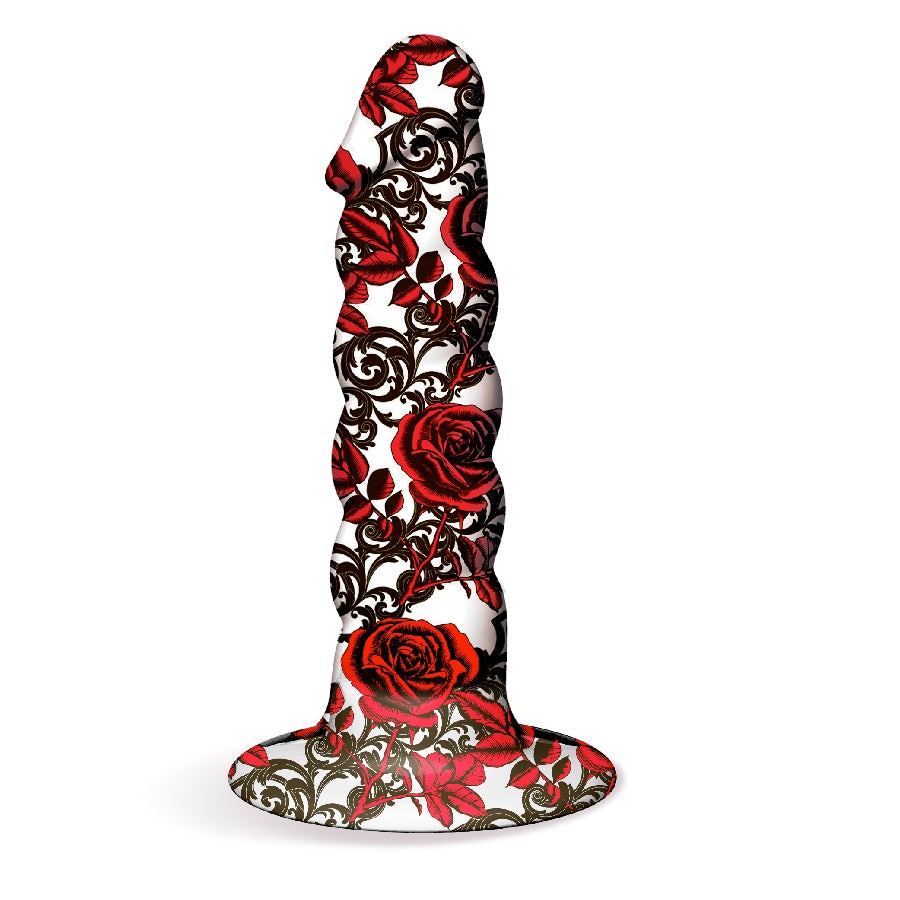 Dildo-Collage "Iron Rose" Tattooed