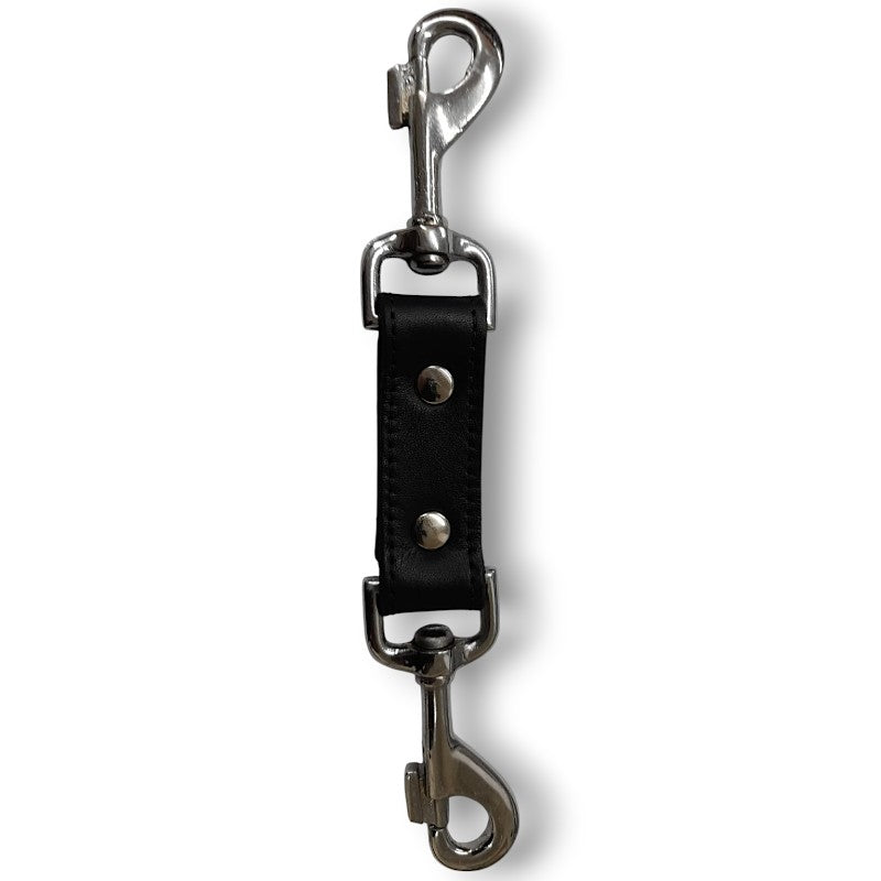 One Strap Two Clip  Tether Black