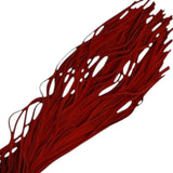 Large Leather Flogger Black-Red