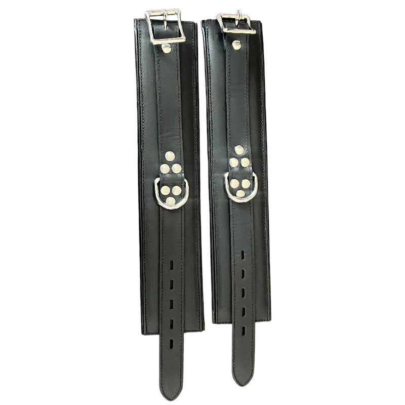 Ankle Cuffs Padded & Black Leather Lined