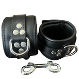 Ankle Cuffs Padded & Black Leather Lined