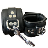 Ankle Cuffs Padded & Black Leather Lined