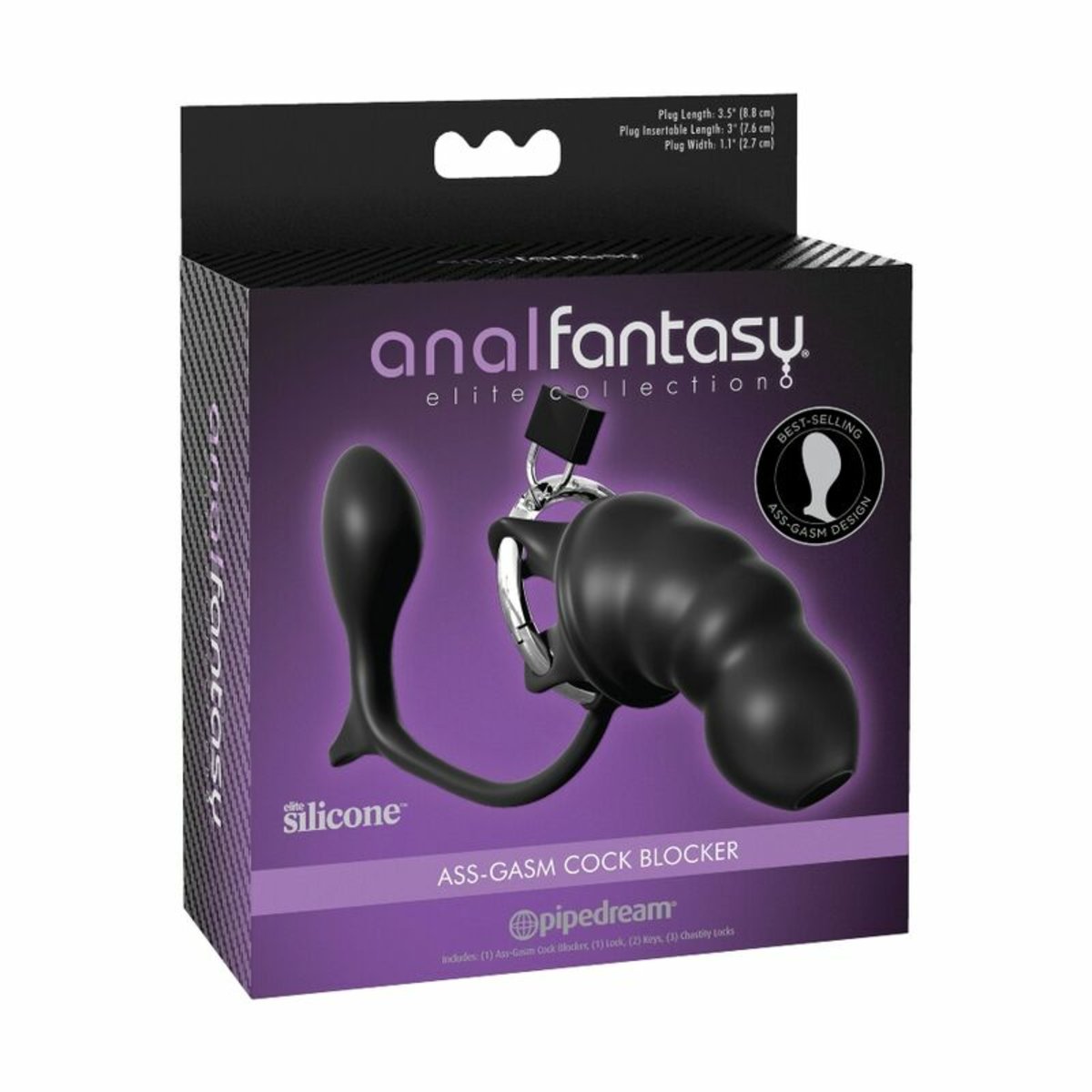 Fantasy Collection Butt Plug And Cock Cage